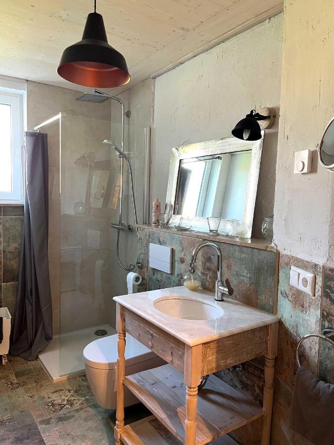 Altes Zollhaus Apartment Hallschlag Bagian luar foto