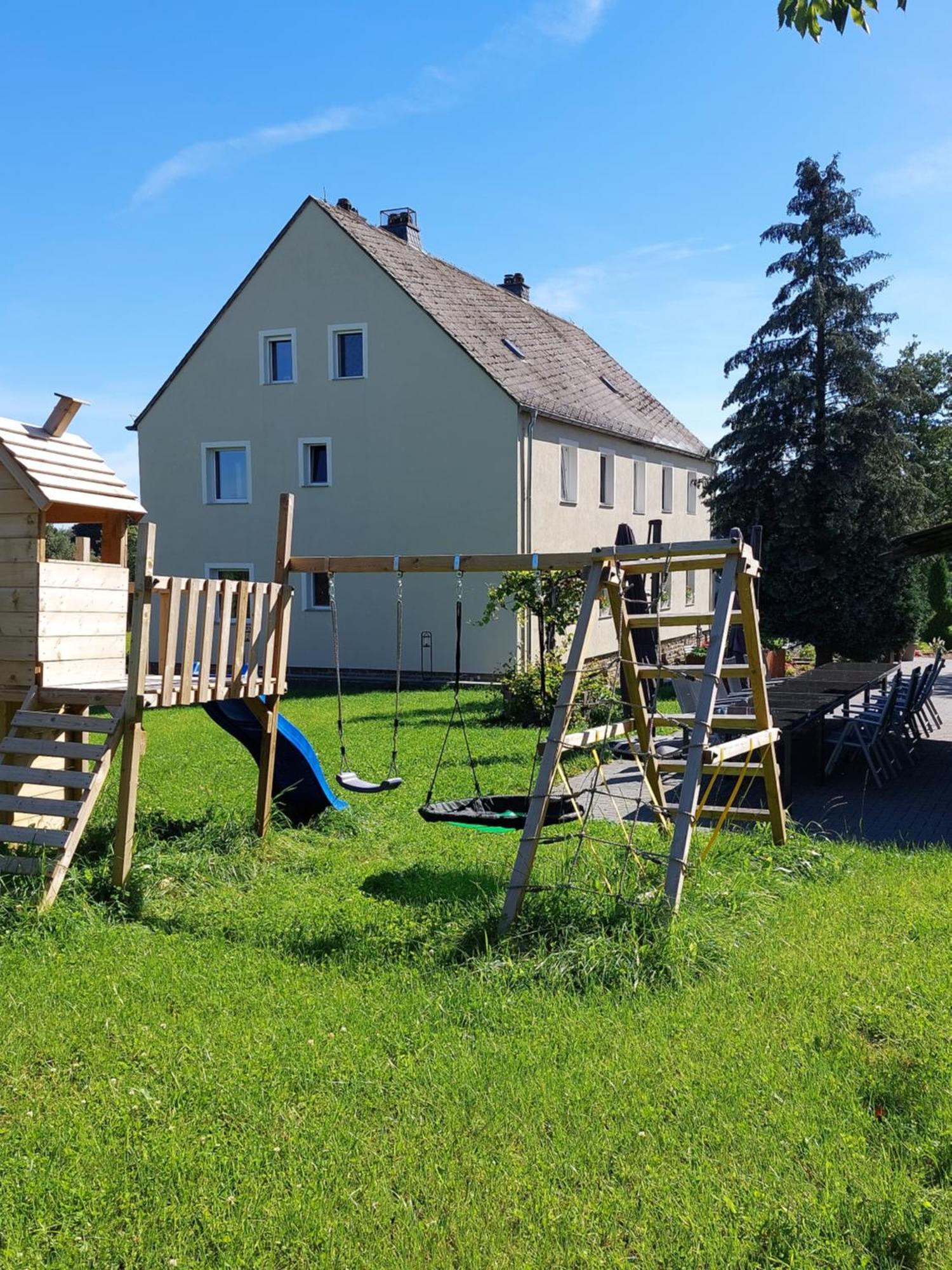 Altes Zollhaus Apartment Hallschlag Bagian luar foto